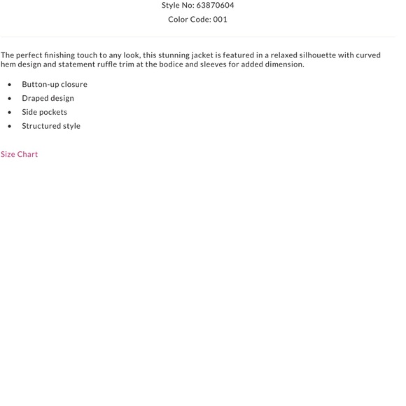 Free People Ruffles Romance Jacket sz L - Picture 5 of 9